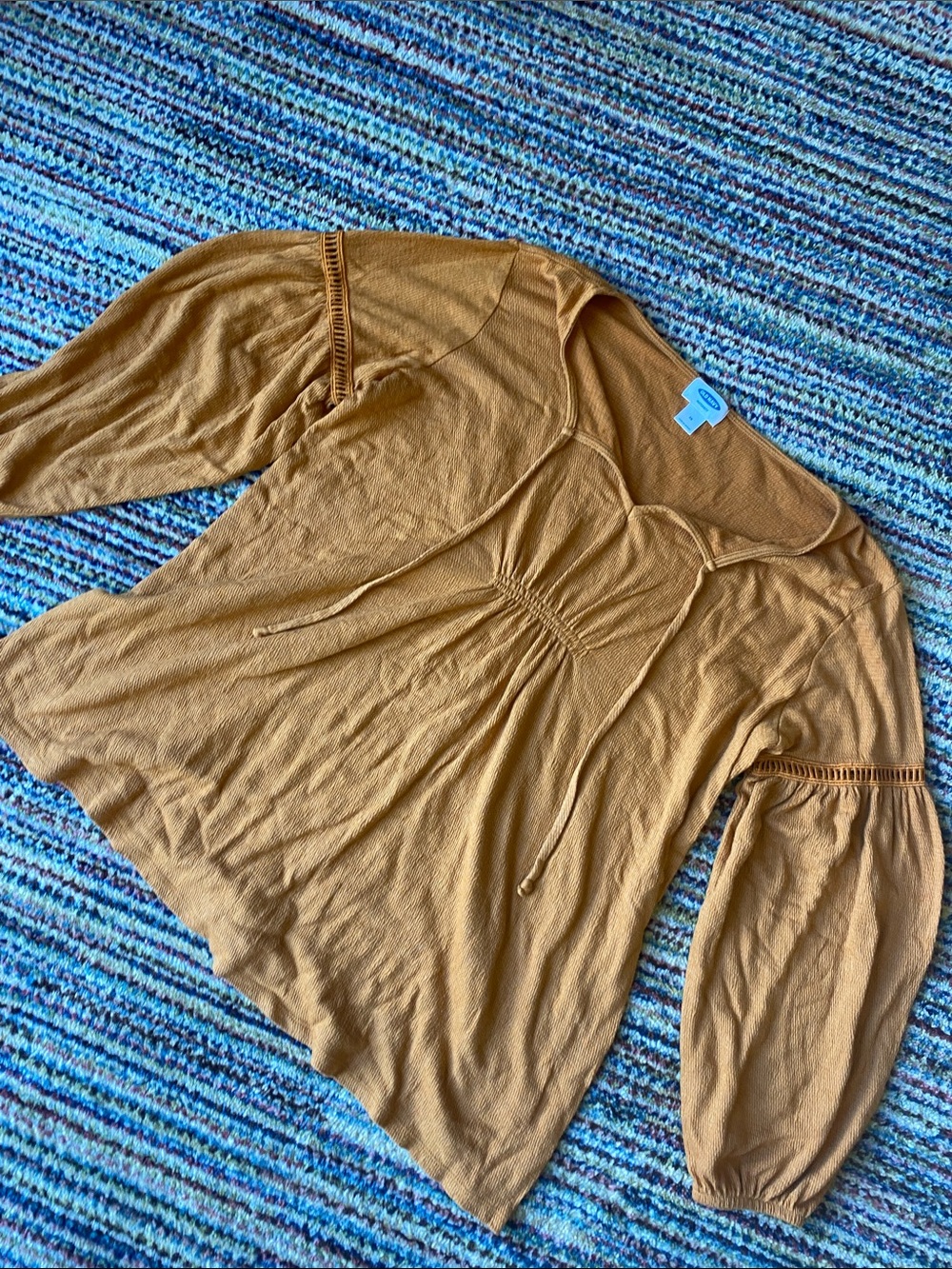 Old Navy Pumpkin Maternity Knit Boho Top